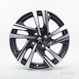 1 Cerchi da 16' in Lega - Peugeot - 208 (P21) Soho