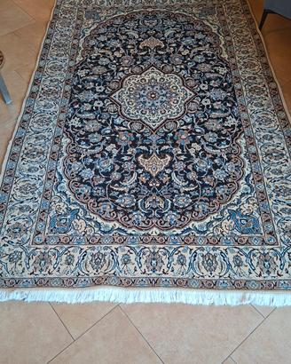 Stupendo tappeto persiano Nain 160×260 cm - Lavato
