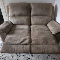 Divano 2 posti relax - seduta reclinabile