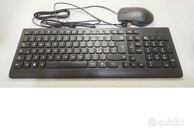 Tastiera cablata Lenovo Essential SIL25-WK21+mouse