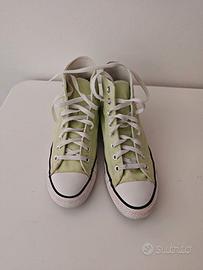 Converse Chuck Taylor alte verde chiaro