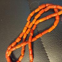 collana corallo vintage 