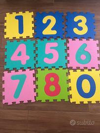 Tappeto puzzle bambini
