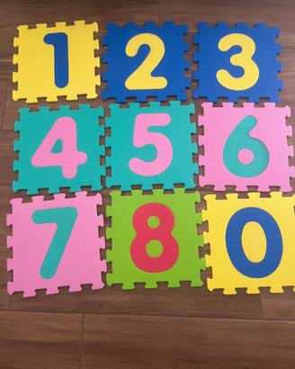 Tappeto puzzle bambini