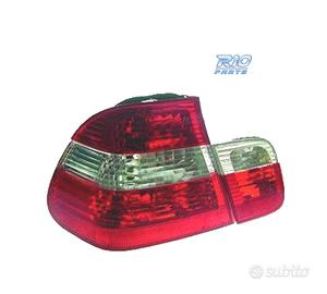 FANALI BMW E46 98-01 ROSSO BIANCO