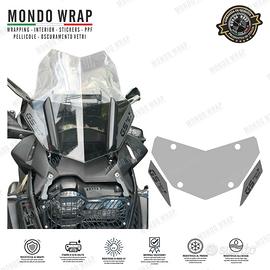 Adesivi Cupolino compatibili con BMW GS 1250 R