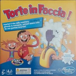 torte in faccia gioco in scatola 