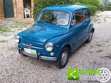 FIAT 600 D RESTAURATA, ISCRITTA ASI