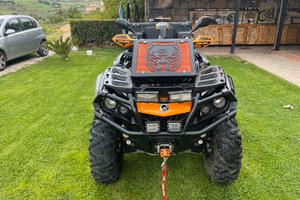Can am outlander 1000 targa bianca