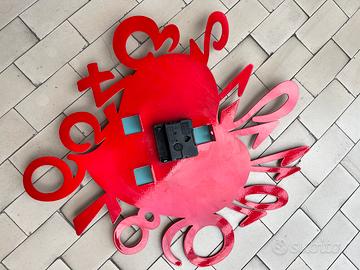 Orologio da parete arti e mestieri