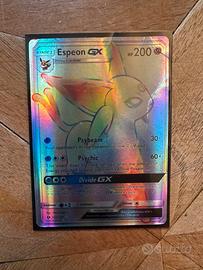 Carta Pokémon Espon GX 152/149 Rainbow rare