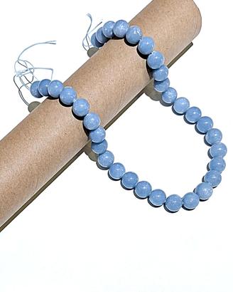 Angelite Naturale filo pietre Ø 12 mm