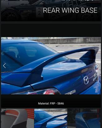 lifter Spoiler rx8 carbonio 
