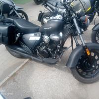 Keeway Super Light 125 borsoni posteriori,paraschi