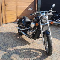 Honda Shadow VT 600 black flake gommata nuova