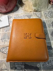 Agenda Hermes Vintage pelle ad anelli
