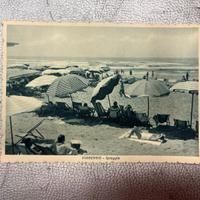 2 vecchie cartoline Viareggio Spieggia lotto B