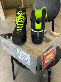 Scarpe da moto unisex Rush WP Yellow Fluo