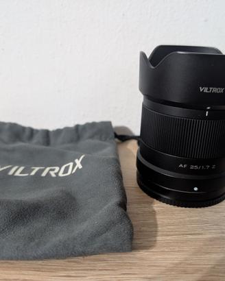 Obiettivo fisso 25 mm 1.7 per Nikon Z
