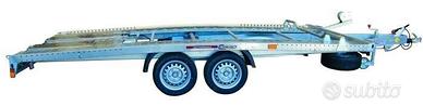 RIMORCHIO TRASPORTO AUTO DOPPIO ASSE PA30
