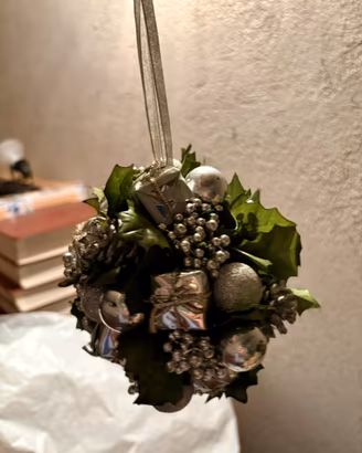 Palla di Natale argento