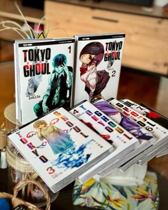 Tokyo Ghoul Manga Vol. 1 a 8