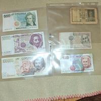 collezione 30 carta monete