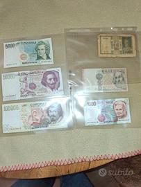 collezione 30 carta monete