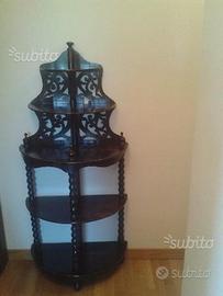 Mobile/Etagere in legno massello fine '800