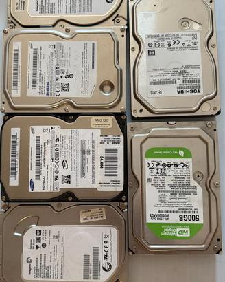 hard disk usati vari