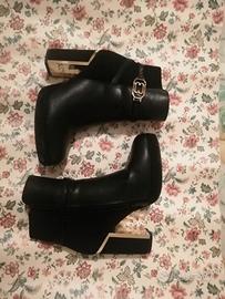 Tronchetti neri da donna "Dame Rose" taglia 38