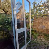 Porta finestra alluminio doppio vetro