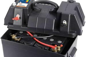 Cassetta porta batteria nuova