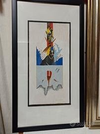 dipinto del pittore Gianni d'Adda 40x20