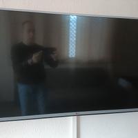 Tv LG Smart 43 pollici con staffa muro