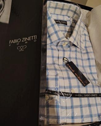 Camicie italiane 100%cotone Fabio Zinetti