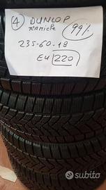 Pneumatici invernali dunlop 235/60/18