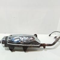 Marmitta completa di terminale scarico Peugeot Lxr