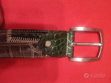 Cintura Artigianale "Vera Pelle" Made in Italy – P