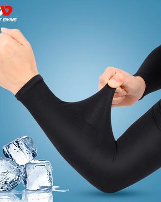 Manicotti maniche braccia compressione protezione