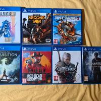 Lotto giochi play staion 4