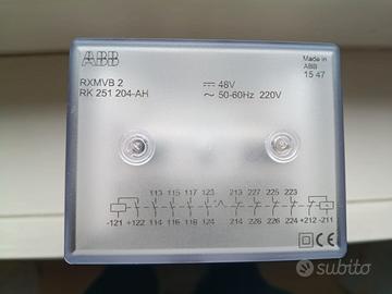 ABB ASEA RXMVB 2 RK251204-AH Relay 48VDC