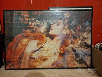 QUADRO PUZZLE 2000 PEZZI INCORNICIATO RARO 