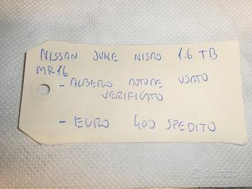 Albero motore usato verificato per nissan juke 1.6