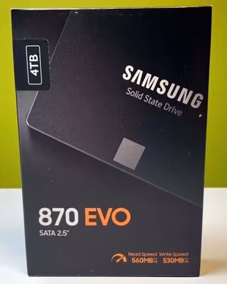 SSD Samsung 870 EVO 4 TB