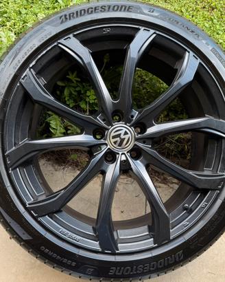 Cerchi in lega Vw Tiguan da 20 Pollici con gomme