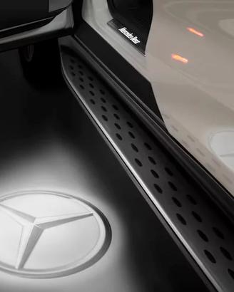 Proiettori Porta Mercedes Logo