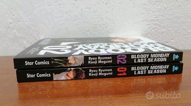 Lotto Manga Bloody Monday Last Season 1-2 