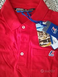 K-WAY Polo T-shirt maglia ORIGINALE NUOVA