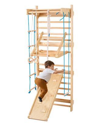 Scala Svedese a Parete Set Gioco 8 in 1  Interni